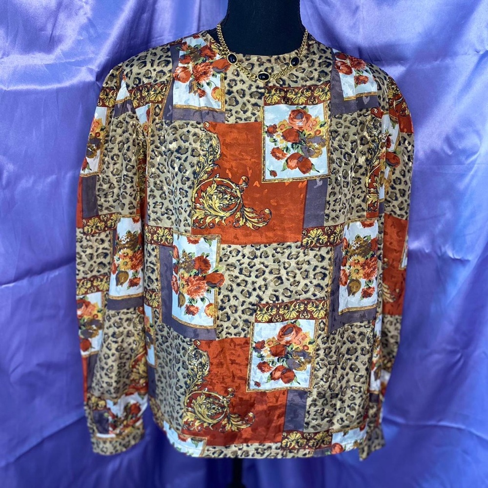✸ FEELIN' FANCY PRINTED BLOUSE ✸ MEDIUM